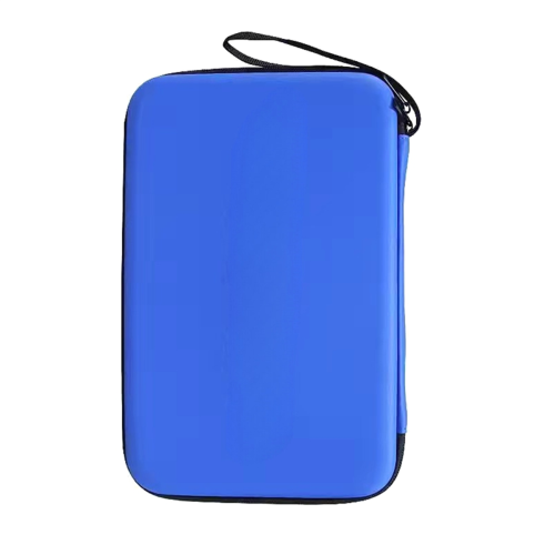 Square Table Tennis Paddle Bag Table Tennis Paddle Box Blue 1