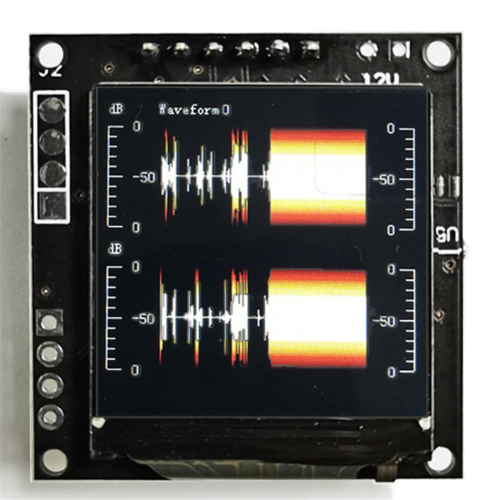 1.3in Mini LCD music spectrum display Analyzer MP3 power amplifier 2
