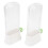 2pcs Large Herb Preserver with Lid - Keep Cilantro & Mint Fresh Longer 15