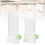 2pcs Large Herb Preserver with Lid - Keep Cilantro & Mint Fresh Longer 8