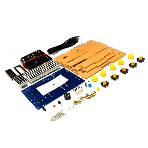 DIY Game Kit Pixel Game Console 51 Microcontroller Game Console
