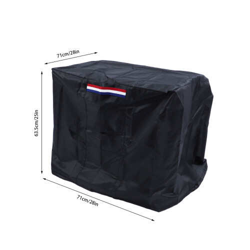 Copertura per braciere 420D argento 71x71x63.5cm da esterno 1