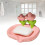 Portasapone ABS Fiore Rosa 3.2oz Drenaggio 10