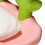 Portasapone ABS Fiore Rosa 3.2oz Drenaggio 6