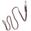 Pet Dog Lead Leash 2.1m Cowhide Leather Control & Training Rope 1