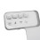 Adaptateur de bidet ultra-mince - ABS, double buse 8