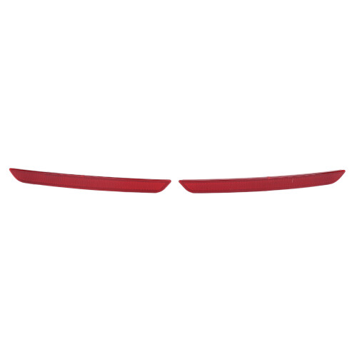 Rotes Heckstoßfänger-Reflektor-Linsenpaar 63147847233/34 1