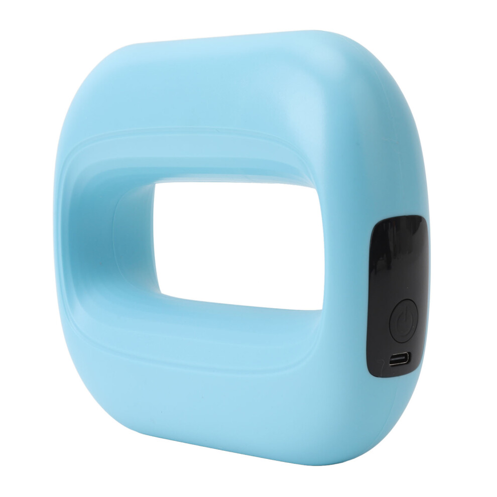 Electric Body Massager Ring, 25W, 1200mAh, Full Body Wearable Fascia Massage Tool in Blue