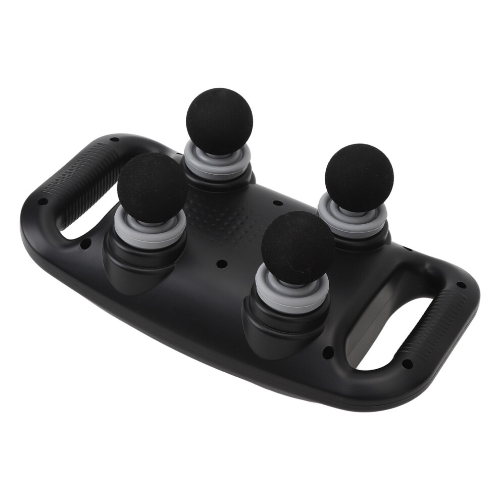 4 Head Cordless Fascia Gun 6 Vibration Frequencies 1200mAh for Muscle Relaxation