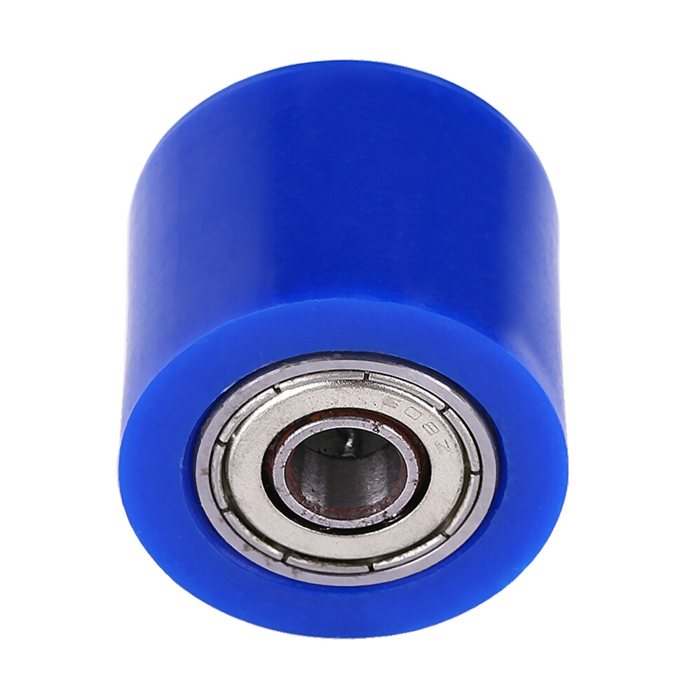 8Mm Universal Chain Tensioner Pulley For Motorcycle Dirt Bike Enduro Blue 8481334435461