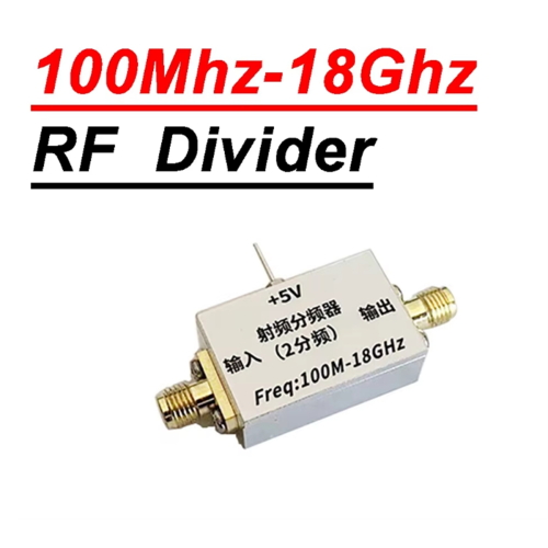 Διαχωριστής Prescaler 100Mhz-18GHz, Διαχωριστής Συχνότητας 2 1