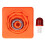 2 Set 30cm Foldable Reflective Traffic Cones with Lights, Orange 12