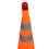 Foldable Traffic Cones 70CM with 360 Reflective Strips & Warning Light 13