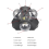 Party light DJ three-head disco ball light with pattern projection 5