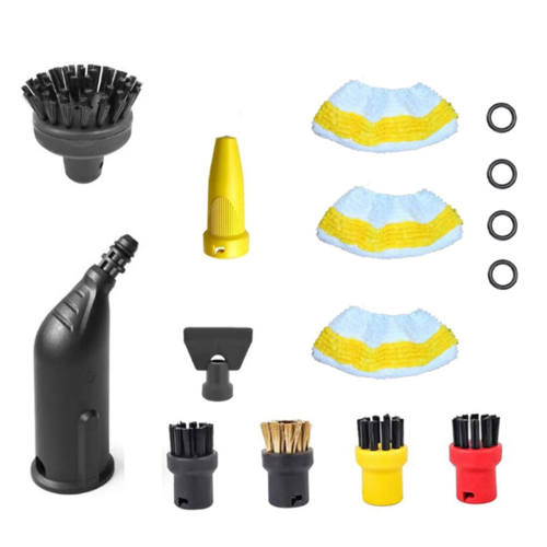 For Steam Cleaner Round Brush Power Nozzle Head 1