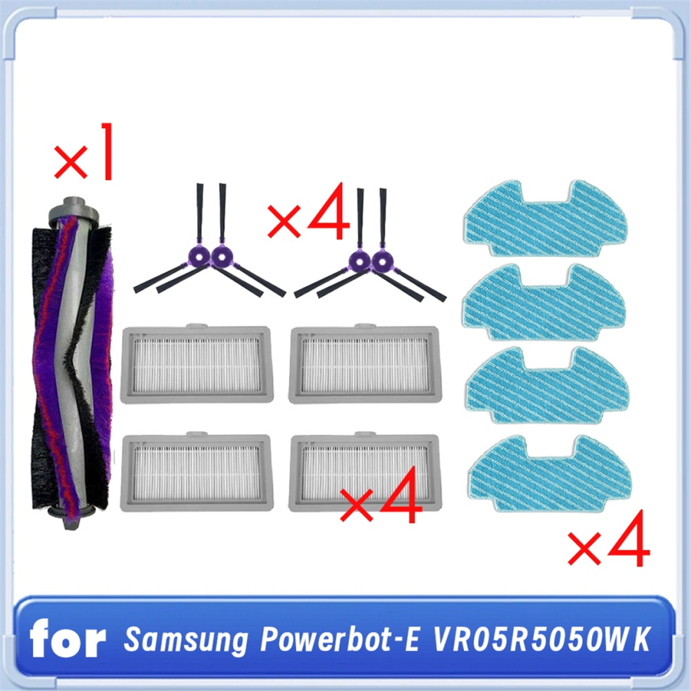 13 Pcs Robot Vacuum Roller Side Brush Hepa Filter Mop Pad 4713699863257