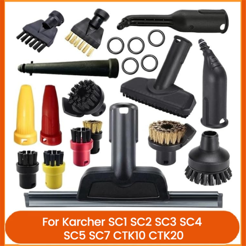 Brush Head Nozzle Accessories Set for SC1 SC2 SC3 SC4 SC5 SC7