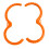 Garde-hélice AVATA 2 TPU orange anti-choc 16