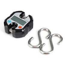 WeiHeng LCD Electronic Hanging Scale 75kg Capacity Black for Weighing