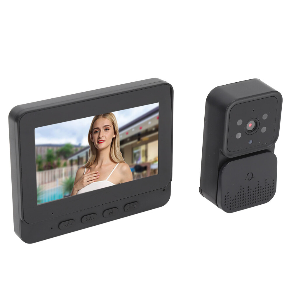 4.3" Hd Video Doorbell System 8Mp, Night Vision, Waterproof 4691334440868