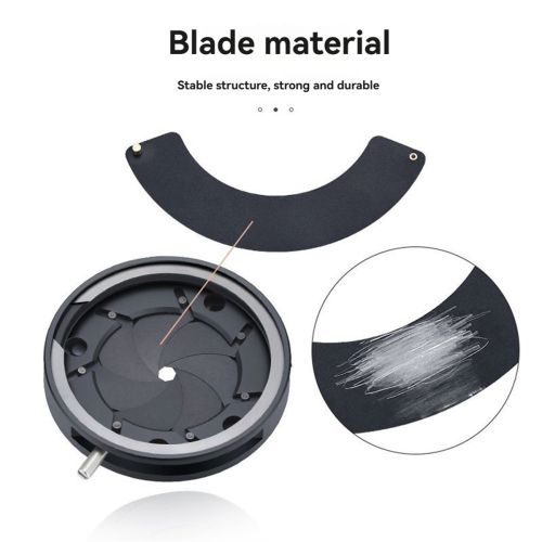 1.5-18.7MM Manual Aperture Adjustable Mechanical Iris Diaphragm 1