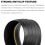 Universal Garage Door Bottom Threshold Seal Strip (10Ft, Black) 3