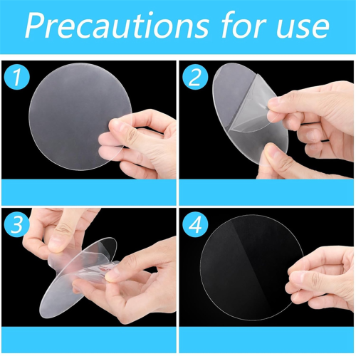 60 Pcs 4 Inch Clear Circle Acrylic Sheet, for DIY Projects 2