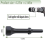 Pneumatic Hammer 4-Inch Smoothing Air Hammer Bits, 2pcs 2