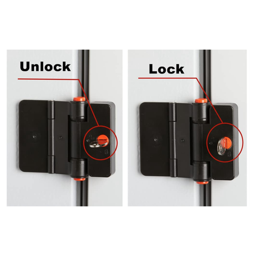 Refrigerator Door Locks, Double Button Bonded Refrigerator Locks 2