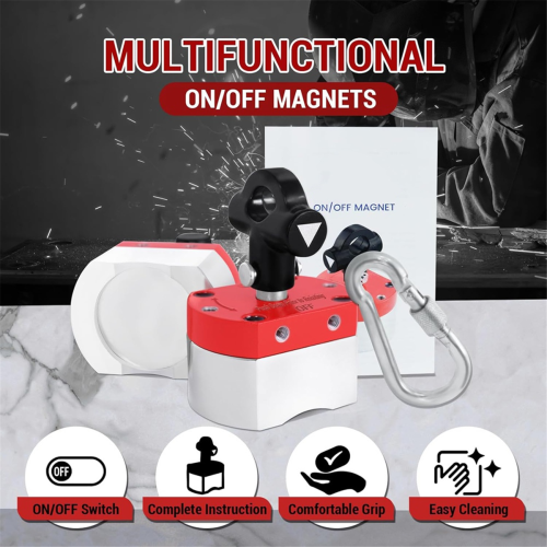 180 LB on/Off Magnets, Magnetic Welding Holder, Switch Magnet 2