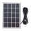 20W Solar Panel Charger for Ring Video Doorbell, Black 5