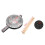 Kitchen Nonstick Egg Bubble Waffle Maker Pan 30x20cm with Wood Handles 11