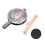 Kitchen Nonstick Egg Bubble Waffle Maker Pan 30x20cm with Wood Handles 12