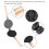 Kitchen Nonstick Egg Bubble Waffle Maker Pan 30x20cm with Wood Handles 9