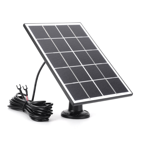 20W Solar Panel Charger for Ring Video Doorbell, Black