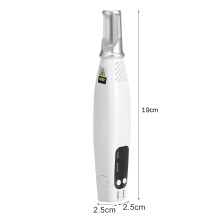 Handheld Picosecond Laser Pen for Scar & Freckle Removal – 19x3.5cm, Blue LEDs