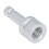 Aluminium-Prismenadapter 5/8-11, Durchmesser 24,8 mm, Silber 1
