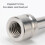 Aluminium-Prismenadapter 5/8-11, Durchmesser 24,8 mm, Silber 4