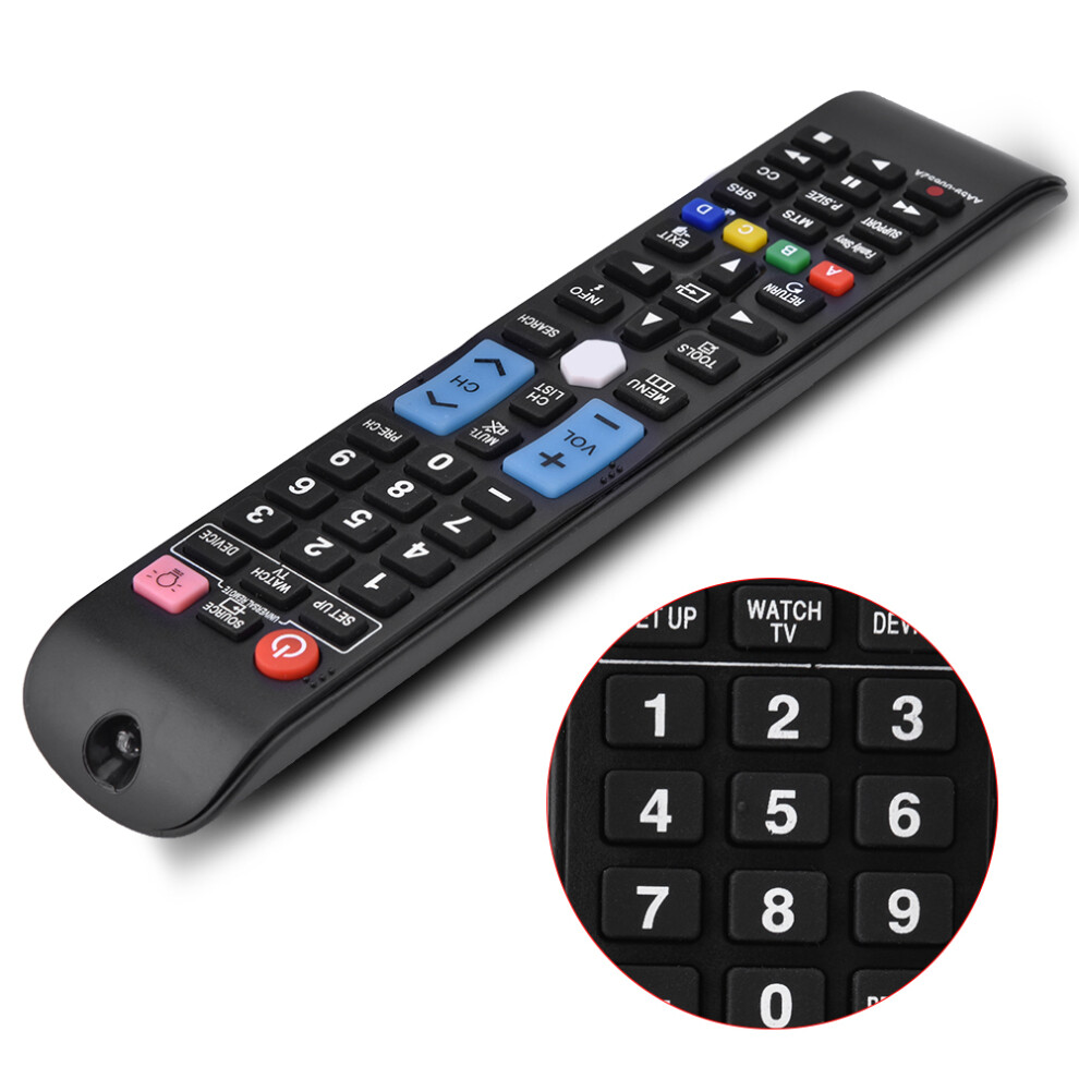 Universal Aa59-00652A Remote For Smart Led Lcd Tv Â 23 X 5 X 2Cm Black 3171334445489