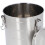 Edelstahl 304SS Haustierfutterbehälter 2500 ml 15x17 cm 12