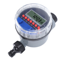 Temporizador de riego con pantalla LCD, ABS, 16.3x8x9 cm, 2xAAA