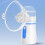Blue 3-Level Handheld Inhaler with Self-Clean Mesh 9
