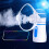 Blue 3-Level Handheld Inhaler with Self-Clean Mesh 6