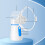 Blue 3-Level Handheld Inhaler with Self-Clean Mesh 8