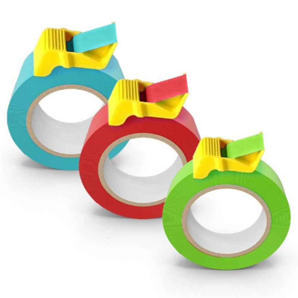 Tape Cap Compact Tape Dispenser,3Pack For 1Inch, 1-1/2Inch Masking 4711189242841