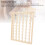 Supporto per trecce 1 set – legno massiccio e acciaio 7