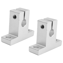 2 Pcs Linear Motion Rail Clamping Rod Rail Coupling Mount SK8 8mm