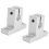 2 Pcs Linear Motion Rail Clamping Rod Rail Coupling Mount SK8 8mm 1