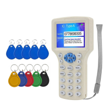 Čítačka RFID NFC inteligentných kariet + duplikátor RFID na kľúčenky s 5XUID/CUID