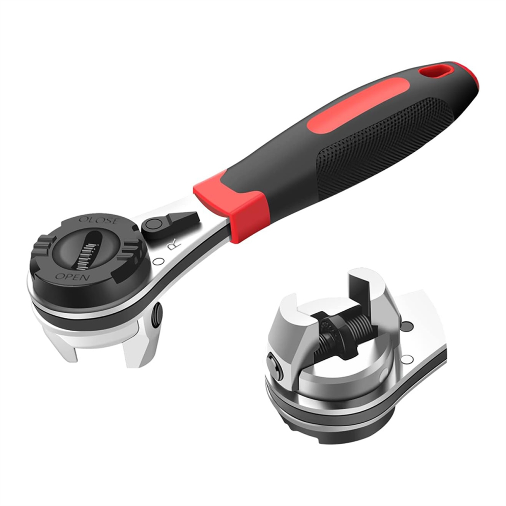 Adjustable Socket Ratcheting Wrench,For 6-22Mm Screw 4711189269190